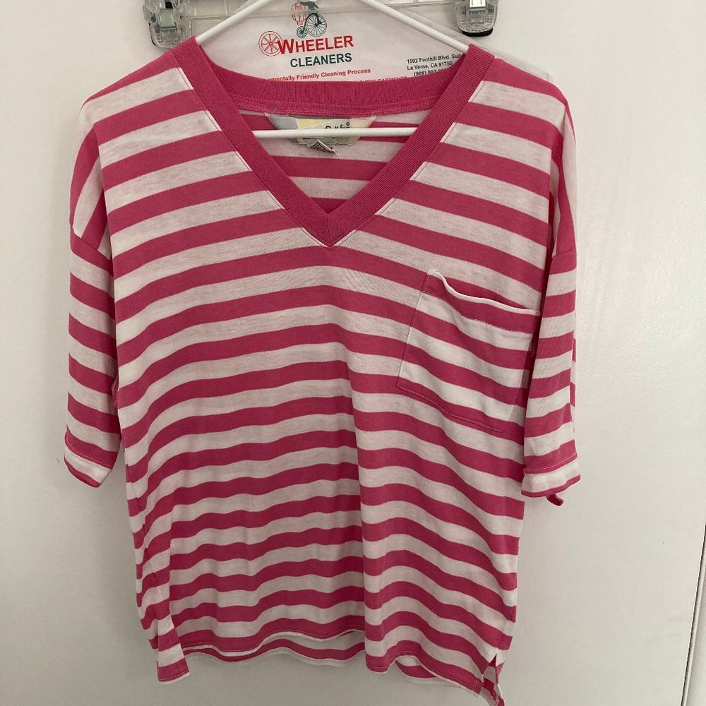 Vintage Diane Von Furstenberg DVF Striped Top
